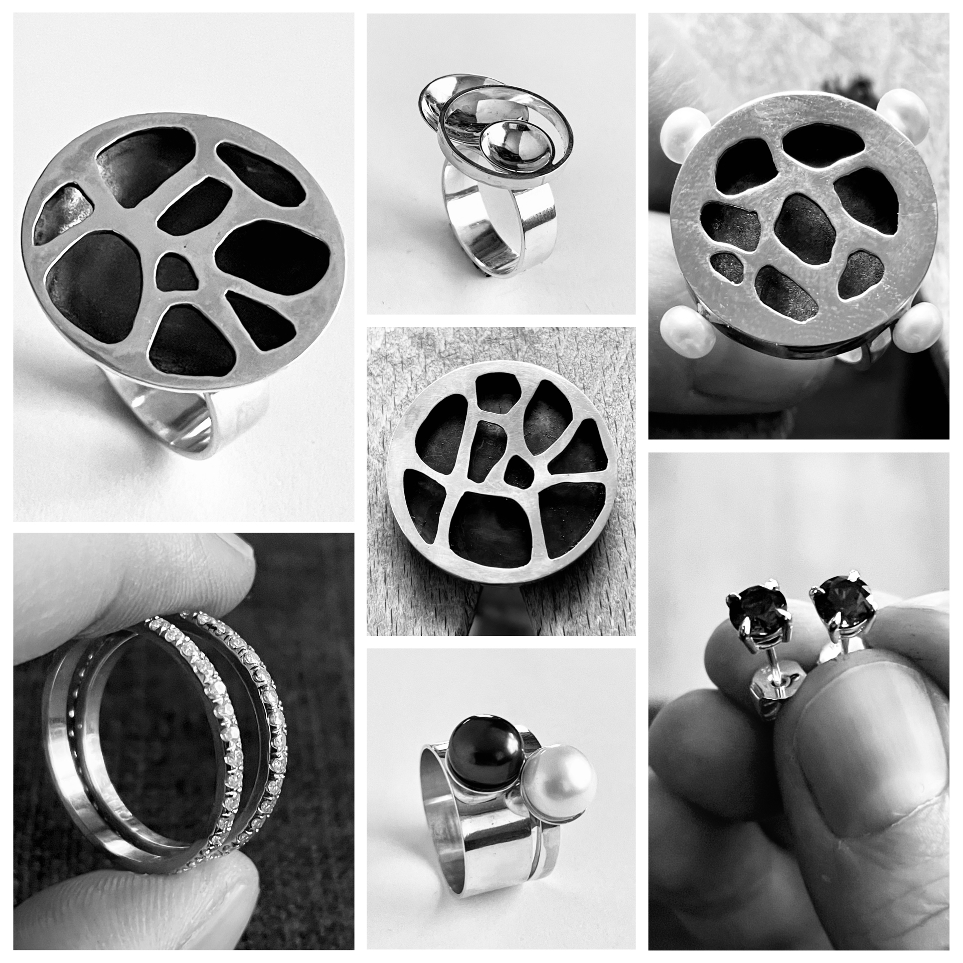 Handcrafted jewellery collection by Stefanie Lecompte